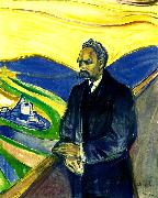 Edvard Munch friedrich nietzsche oil on canvas